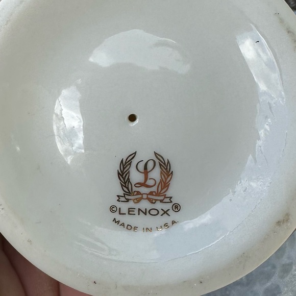 Lenox Sader Plate and Kiddush Cup - Picture 4 of 4